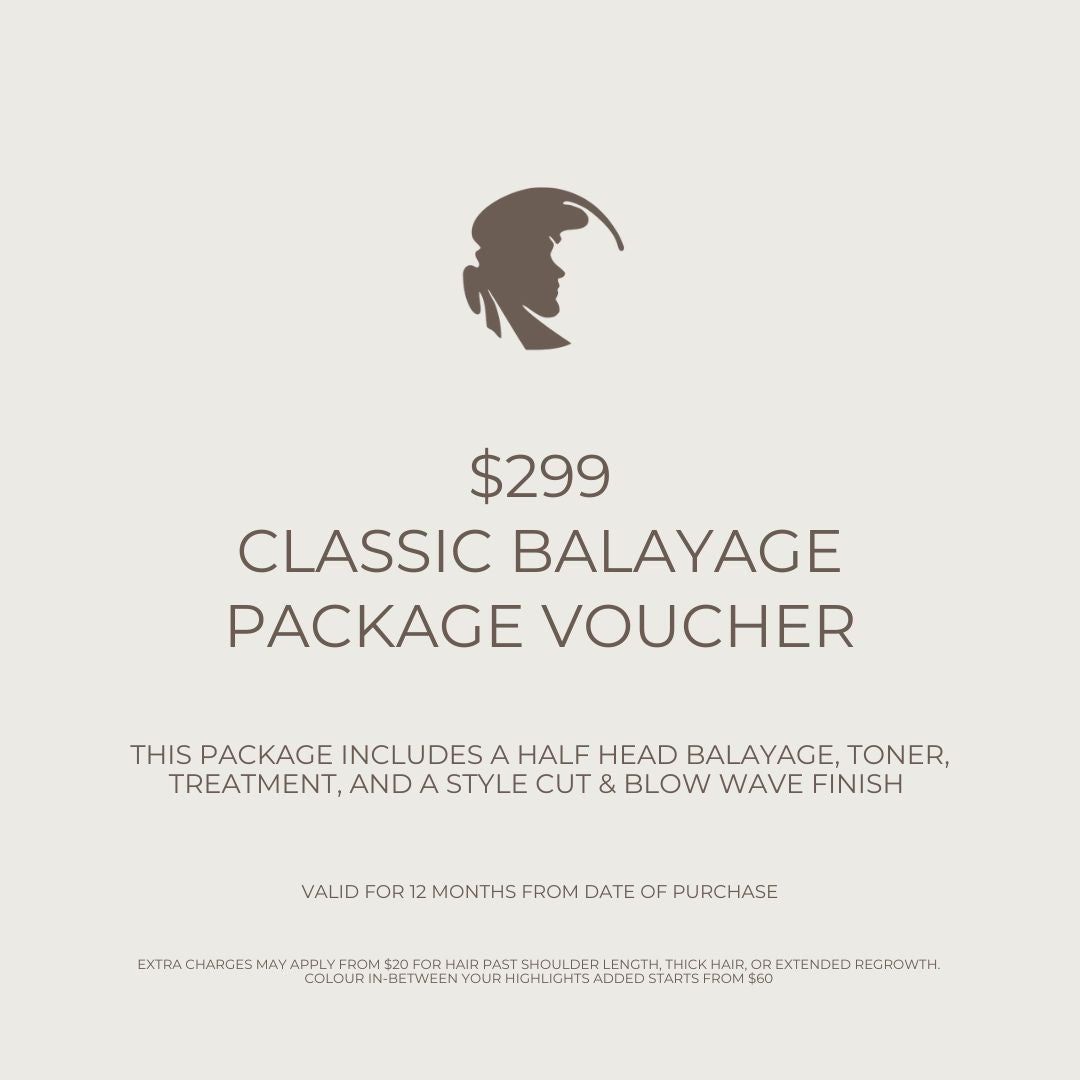Classic Balayage Package Voucher