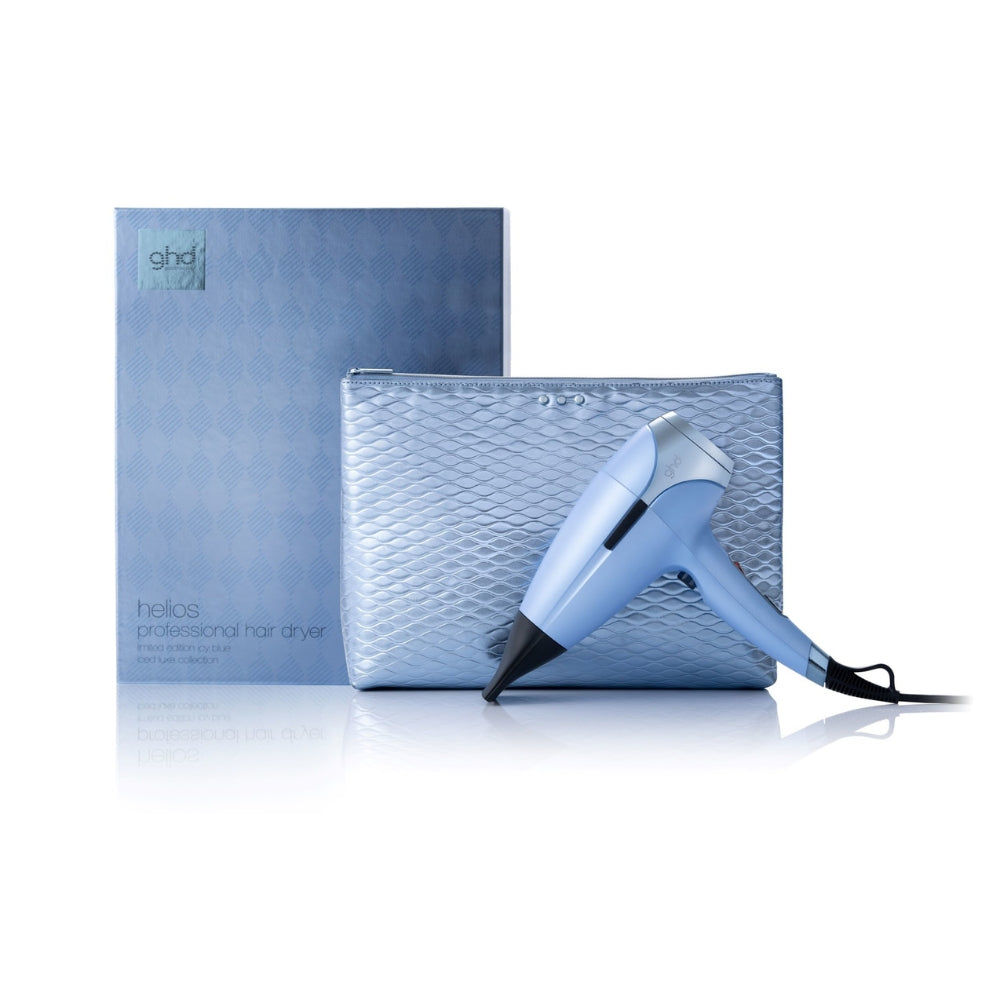 ghd Iced Luxe Collection HELIOS Hair Dryer in Icy Blue