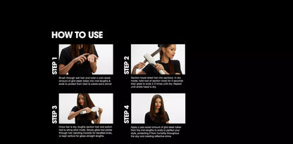 GHD Duet Style Hot Air Straightener - Black